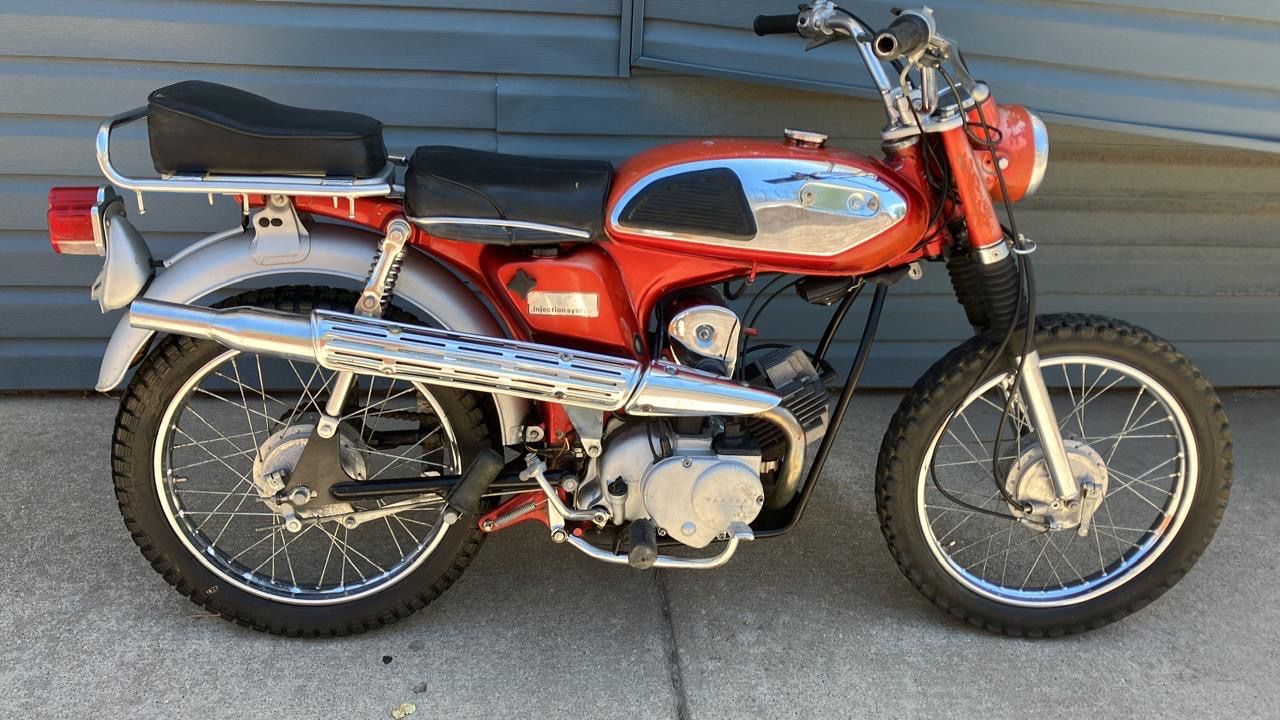 1969 Yamaha L5T Trailmaster 100cc Vintage 2-Stroke Project Motorcycle