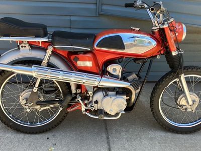 1969 Yamaha L5T Trailmaster 100cc Vintage 2-Stroke Project Motorcycle