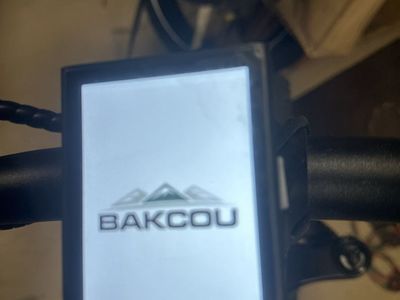 Bakcou Electric Bike with Bafang Digital Display Monitor