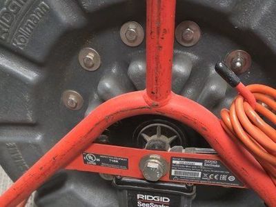RIDGID SeeSnake Mini 200' TruSense Camera Reel — New Cable, LT1000 & Laptop Included