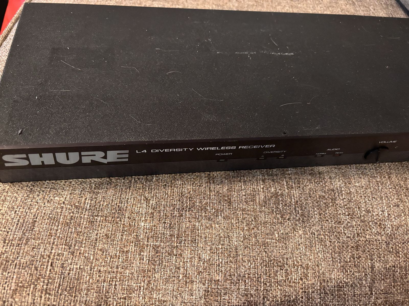 Shure L4 Diversity Witeless Receiver In Great Shap