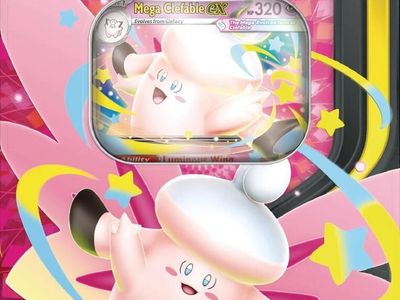 Pokemon Trading Card Game: Mega Moonlit Tin- Mega Clefable