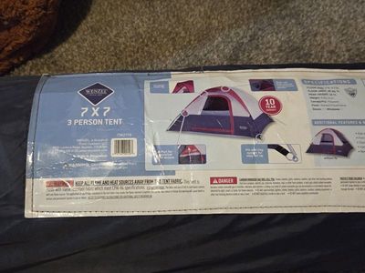 wenzel 7x7 3 person tent