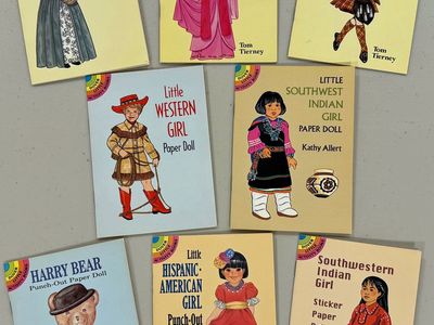 NEW Paper Doll Books, Cut Out, Punch Out, and/or Stickers Dover Little Activity Books