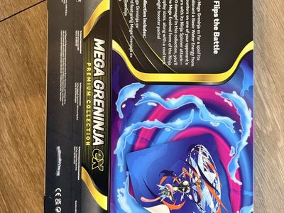 Pokémon TCG Mega Greninja ex Premium Collection Box & Perfect Order Booster Bundle