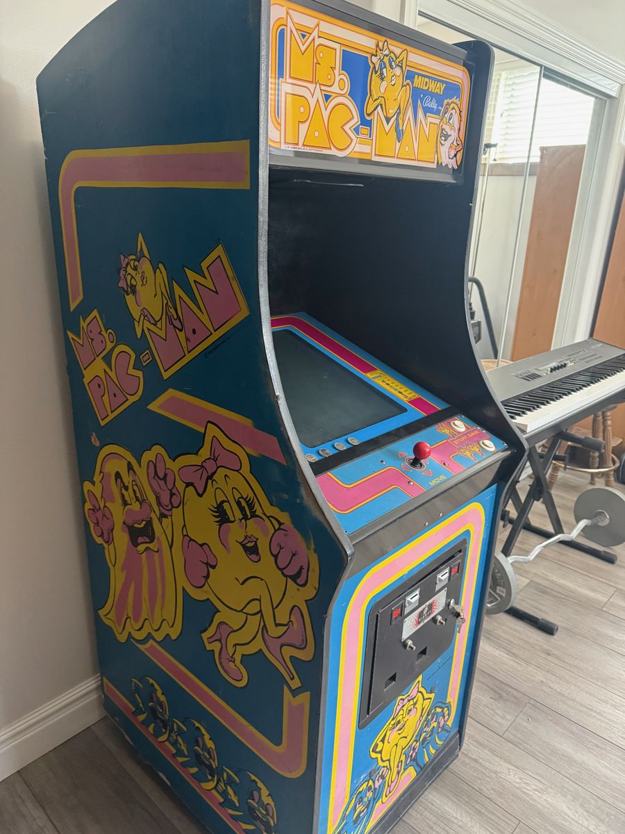 Vintage Original Ms. Pacman