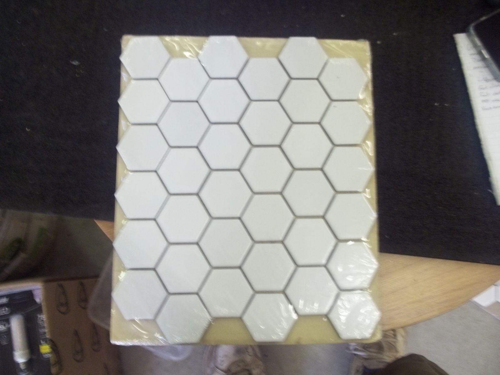 White Mosaic Shower Wall or Bathroom Tile