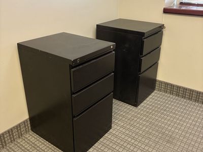 3-Drawer Metal Filing Cabinet