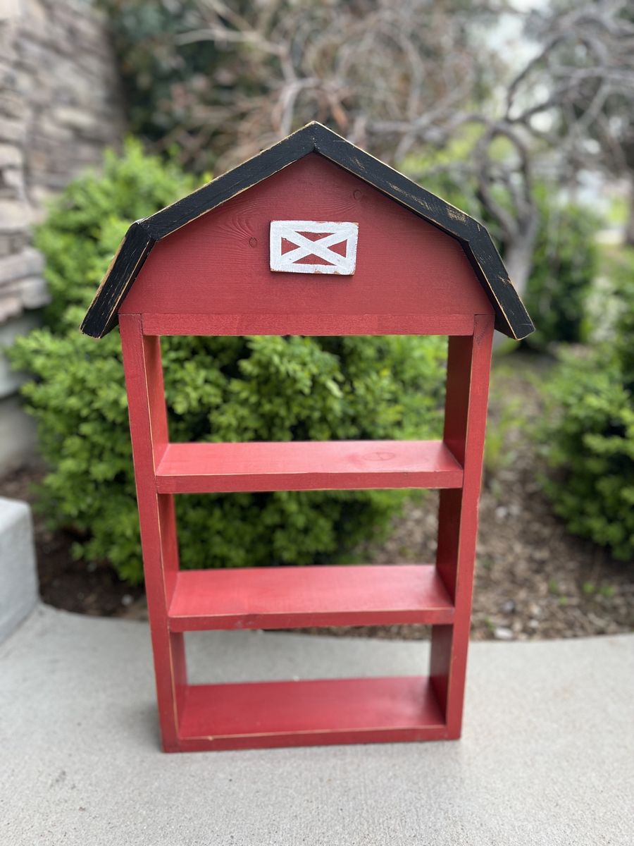 Adorable Decorative Large Barn Shelf | $25 OBO