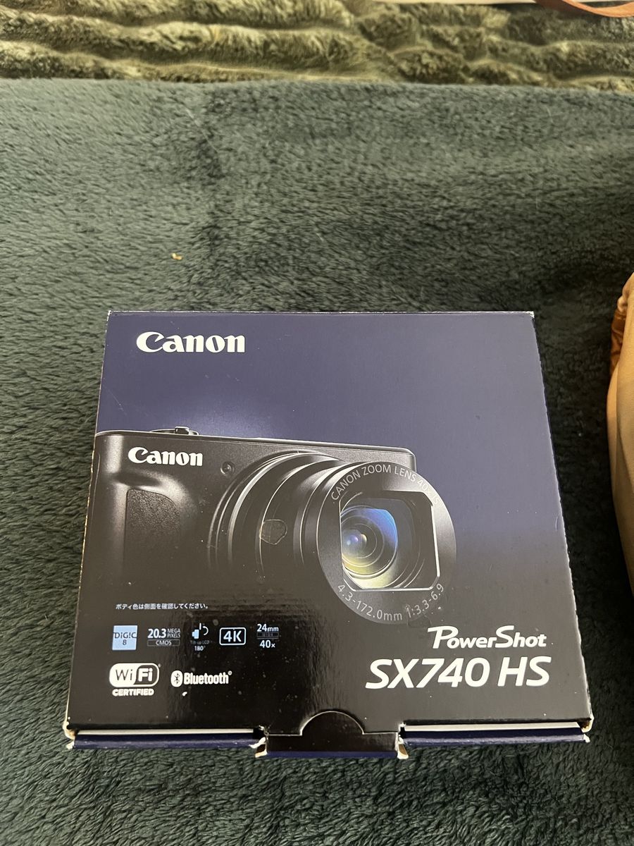 Canon PowerShot SX740 HS Digital Camera 4K Wi-Fi Bluetooth 20.3MP 40x Zoom