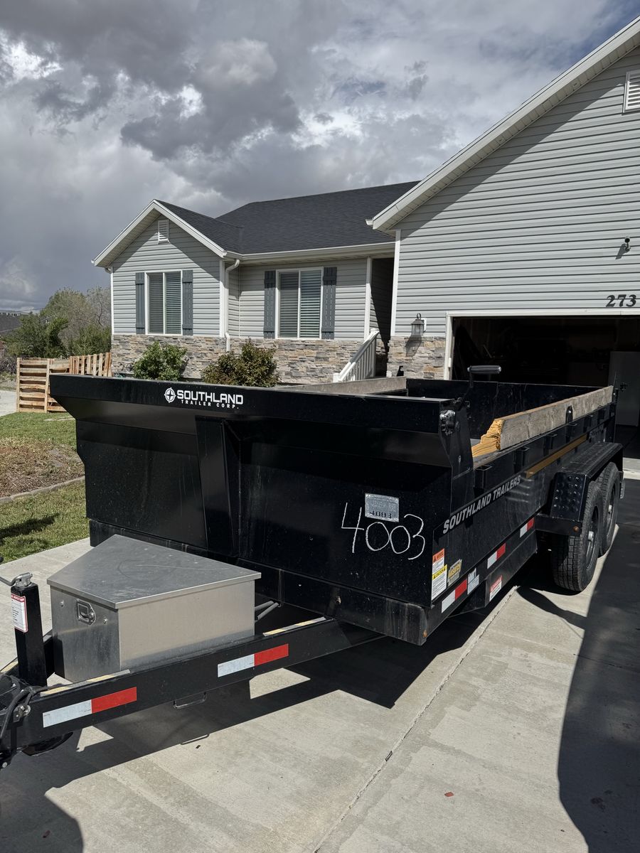 Dump Trailer For Hire Or Rent!