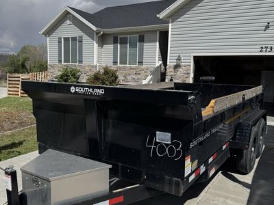 Dump Trailer For Hire Or Rent!