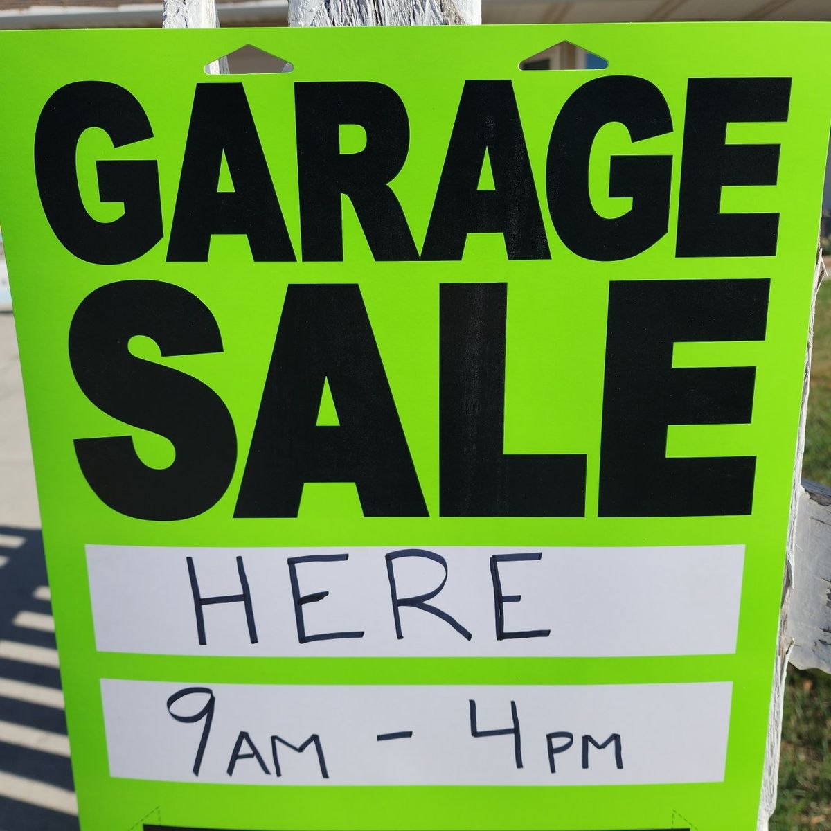 Garage Sale - March 29