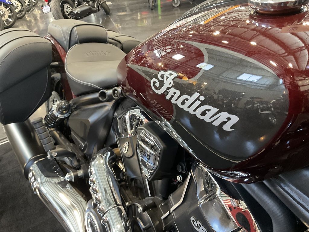 2025 Indian Motorcycle® Super Scout® Maroon Metallic with Graphics