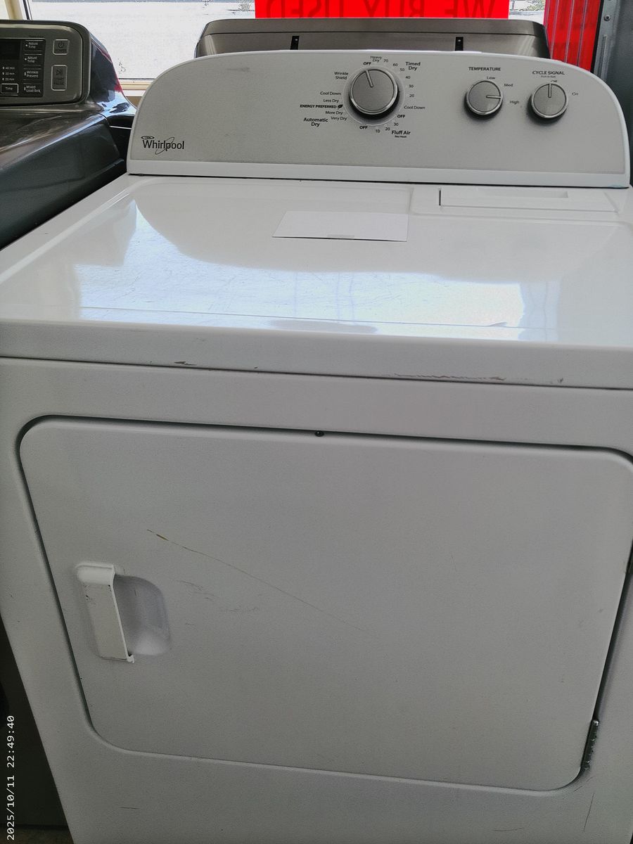 Whirlpool Heavy Duty Electric Dryer~90 Day Guarantee