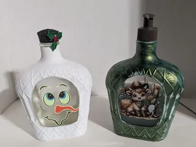 Decorative Bottles/Soap Dispensers