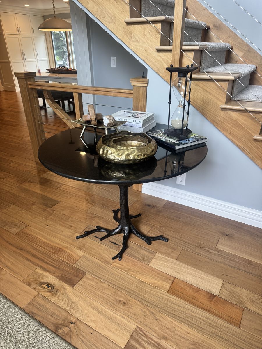 Solid Metal Table
