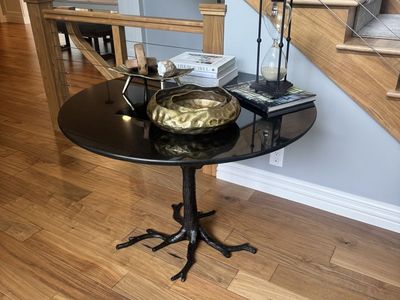 Solid Metal Table