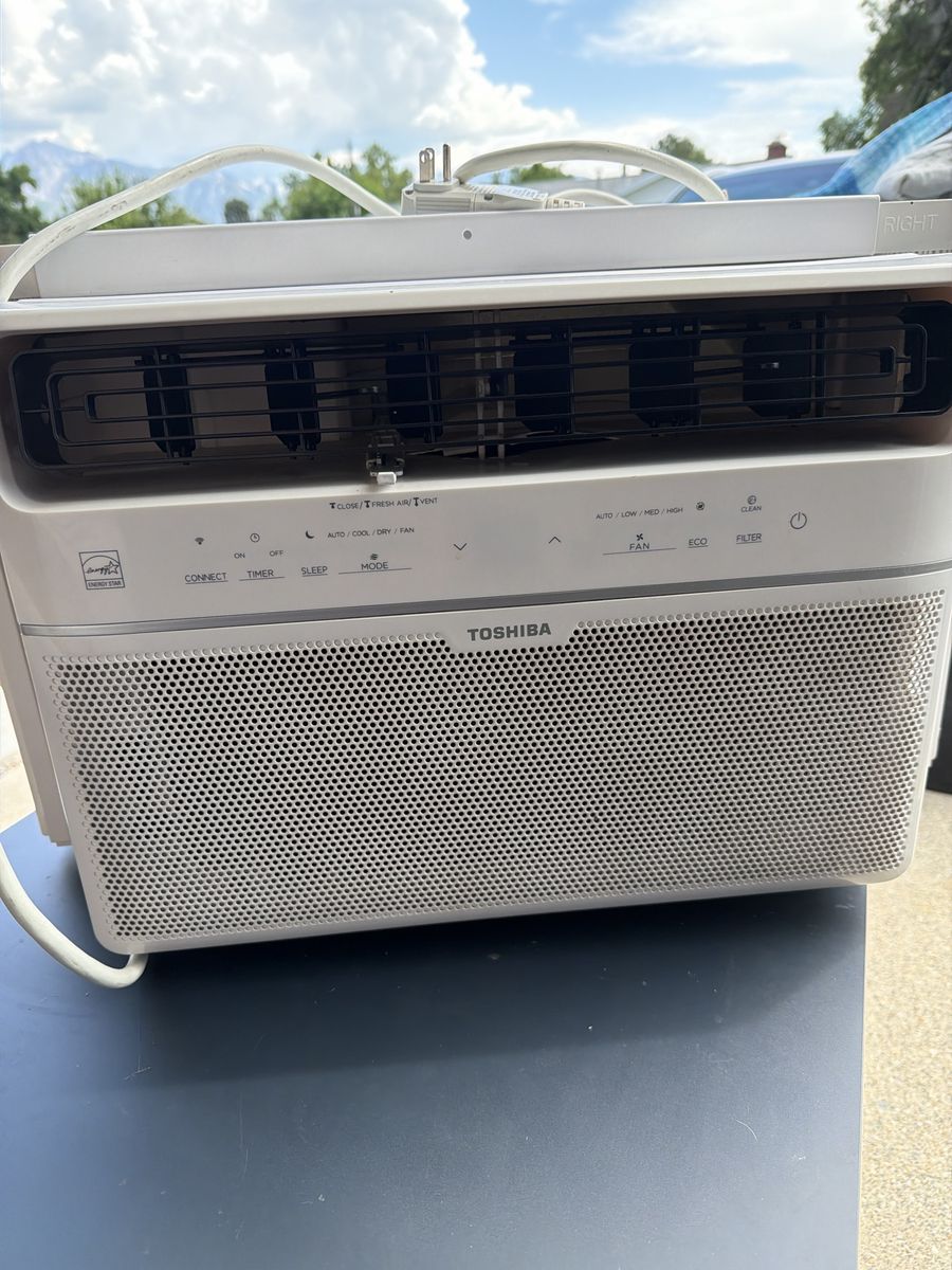 Toshiba 14,500 BTU 115-Volt Smart Wi-Fi Window Air Conditioner - Touch Control