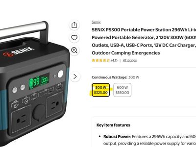 SENIX PS300 Portable Power Station