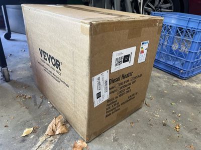 VEVOR XMX-W-D4 8KW Diesel Air Heater 12V All-in-one w/ Remote, LCD, 5L Tank, APP Control - Orange