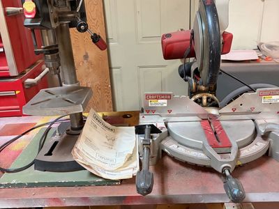 Craftsman Chop Saw and Drill Press