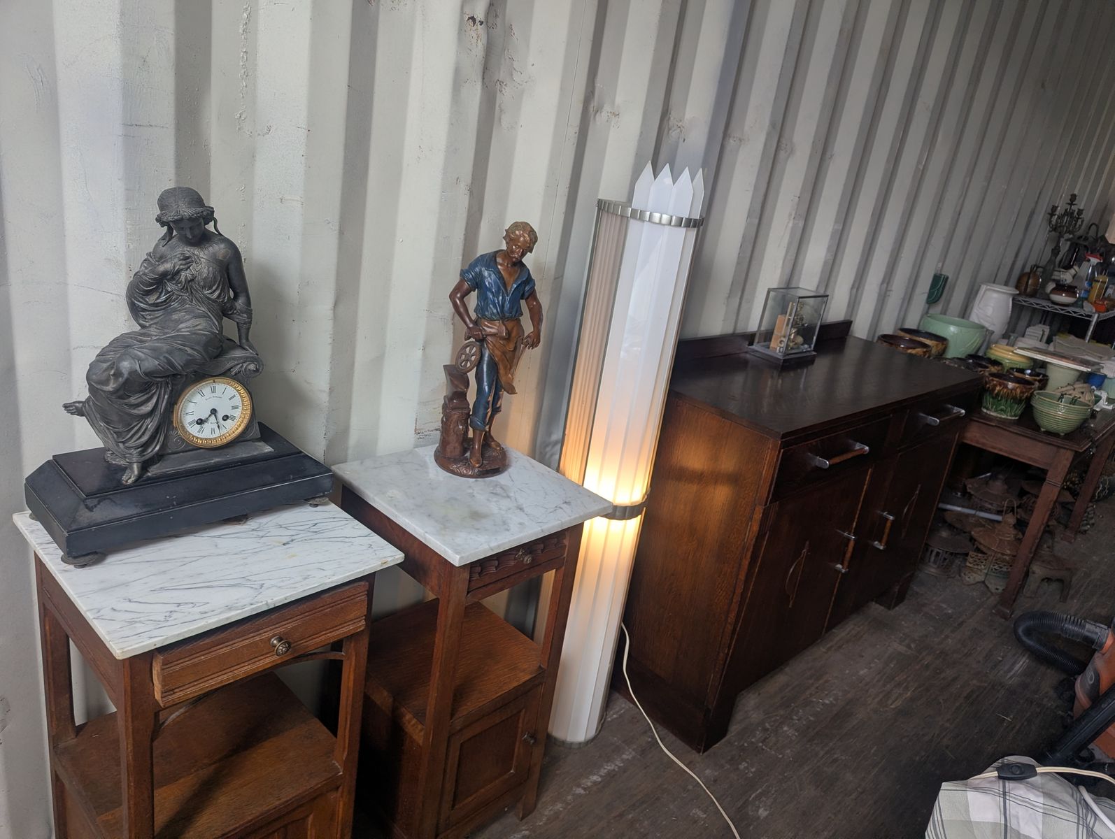 Vintage Art Deco Theater Sconce