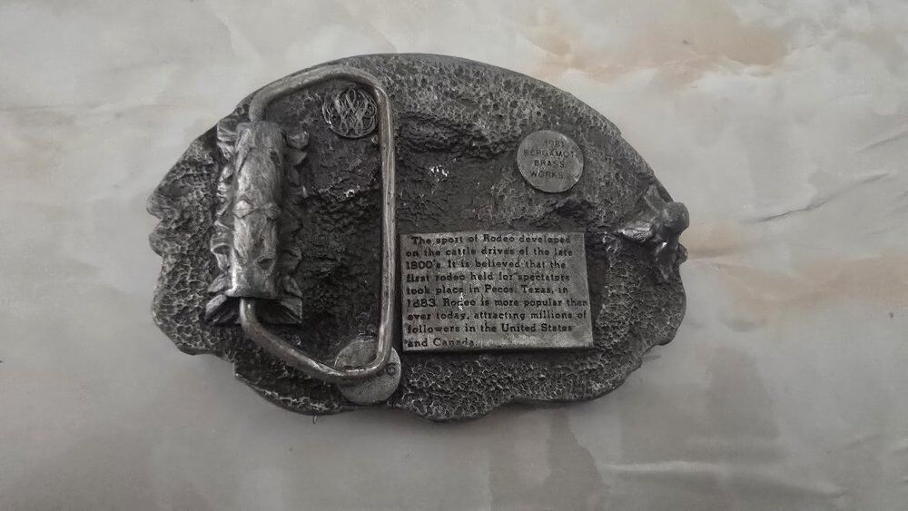 American vintage 80's Belt Buckle