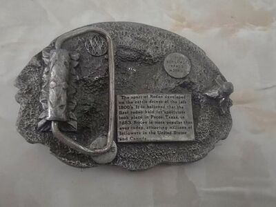 American vintage 80's Belt Buckle