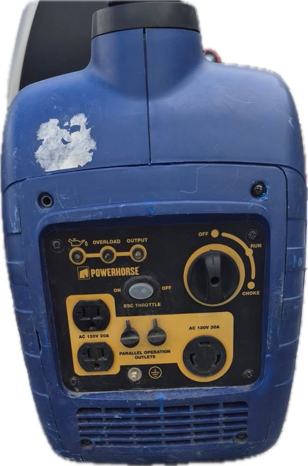 POWERHORSE 120V 20A/30A Portable Generator - Blue (Used)