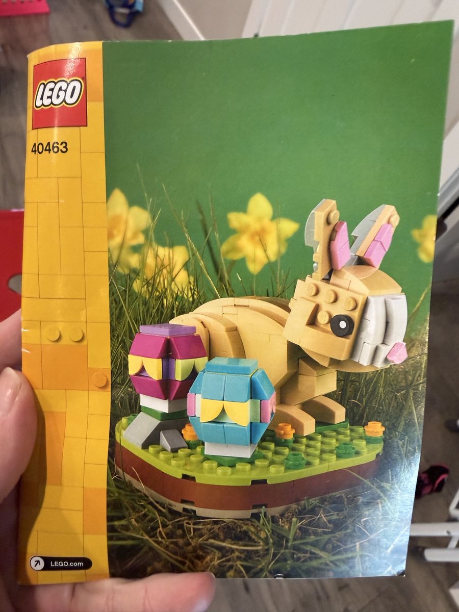LEGO 2021 Easter Bunny  | Set 40463 | Used