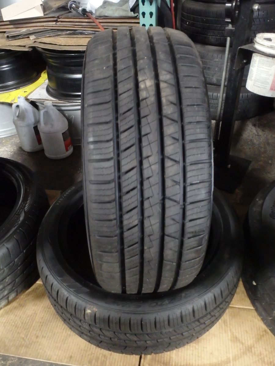 225/45R18 SAILUN ATREZZO SVA2 PAIR OF TWO USED TIRES