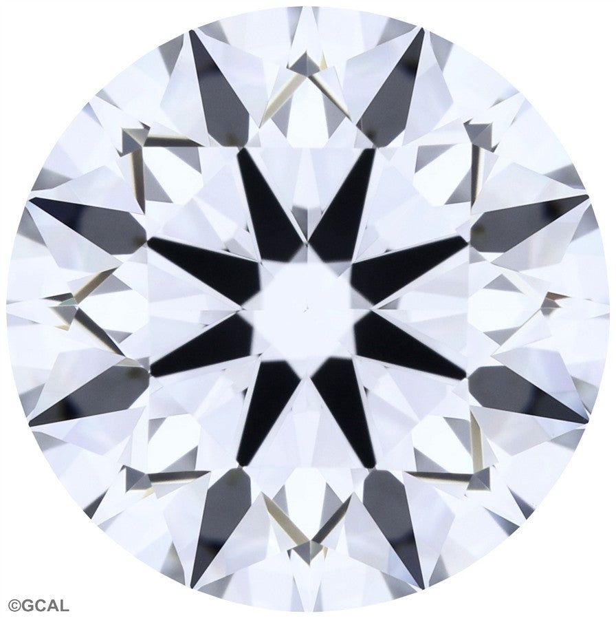 1.61ct Round Lab-Grown Diamond — D/VVS2, Ideal Cut, GCAL 8X Certified