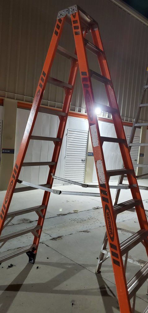 10 ft Werner twin ladder