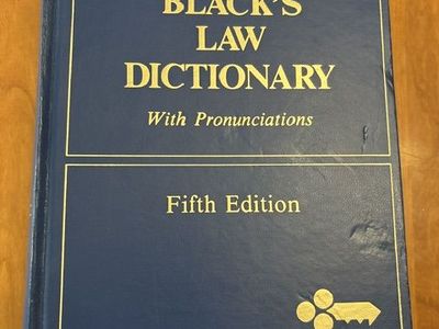 Black's Law Distionary - 5th Edition