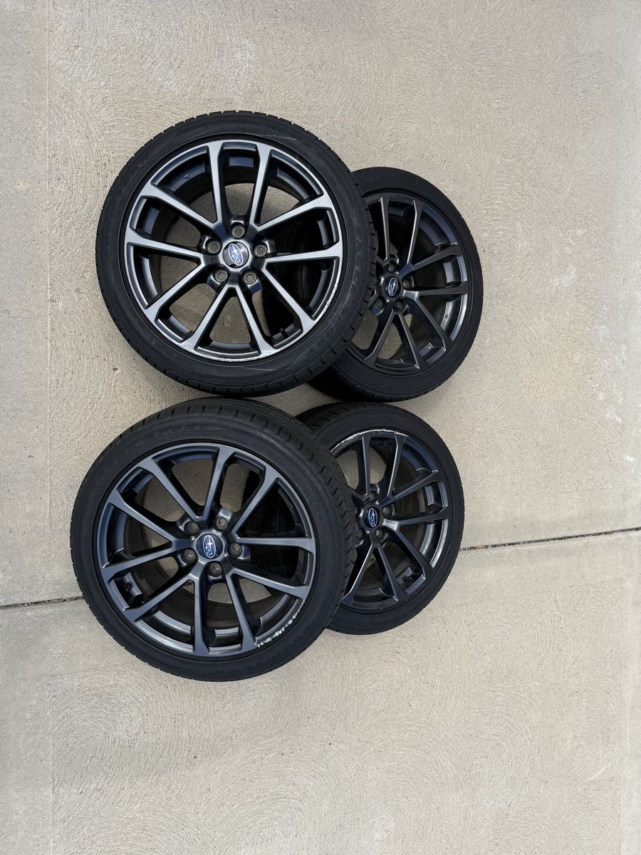 Subaru WRX wheels and tires