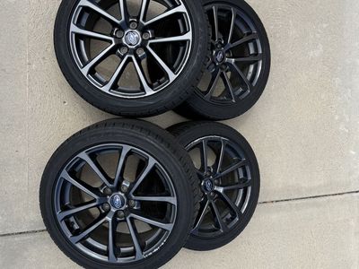 Subaru WRX wheels and tires