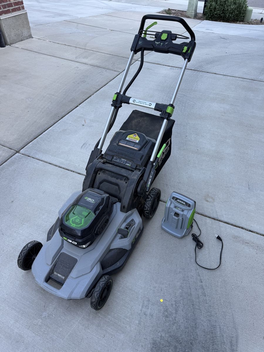 EGO Power+ Self-Propelled 21" Electric Lawn Mower with Battery & Charger