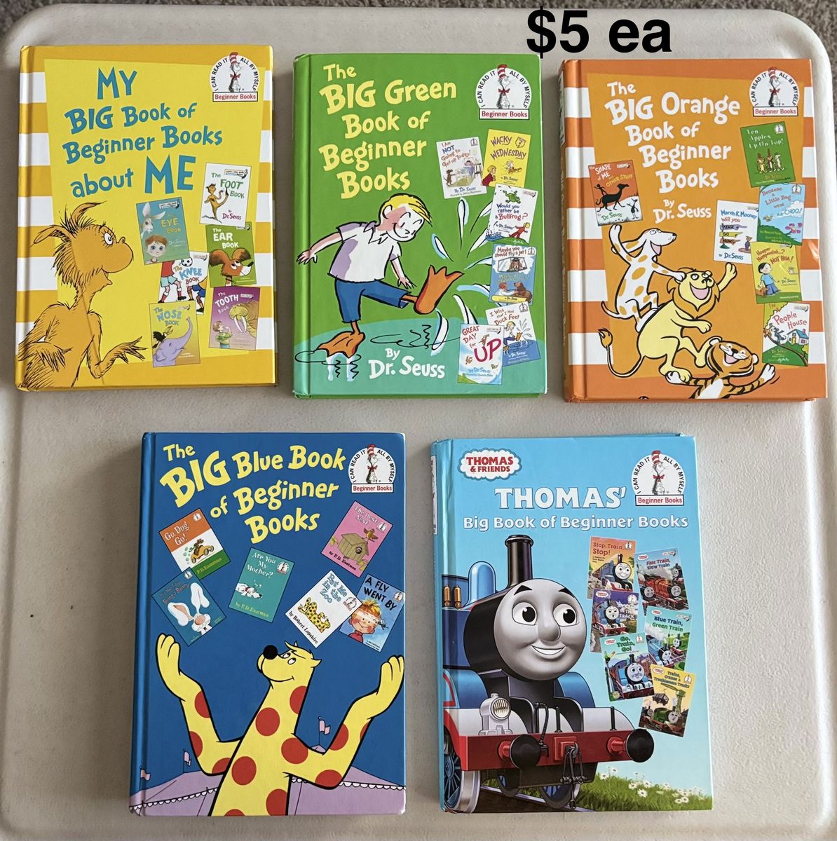 Dr Seuss Big Books -6 in 1