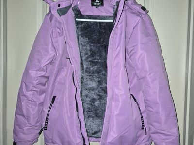 Dr. Cyril Girl'Purple Winter Ski Jacket with Fleece Lining - New with Tags