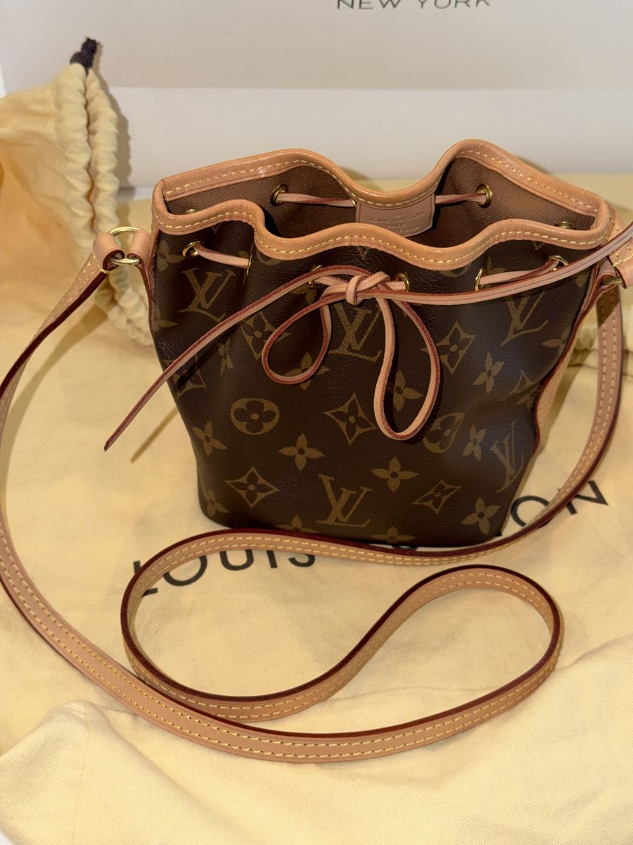 LOUIS VUITTON Nano Noe Bucket Bag