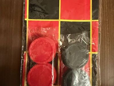 Jumbo Checkers Game Set