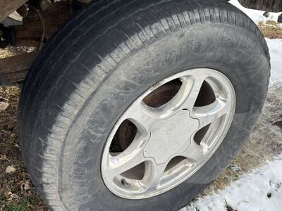 GM GMC Chevy cadillac 6 Lug wheel & Tire 6x139.7