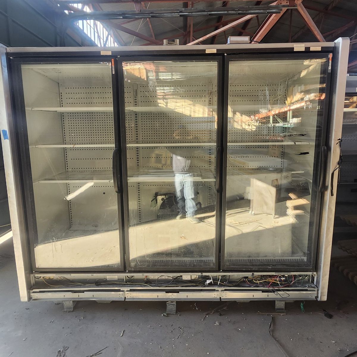 Hussmann Glass Door Coolers and Freezers.