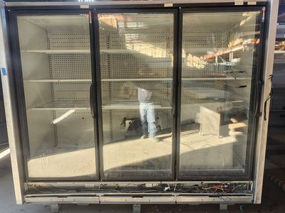 Hussmann Glass Door Coolers and Freezers.