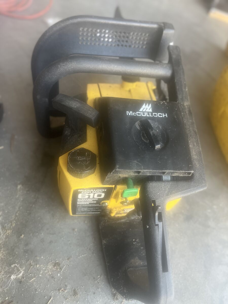 Mcculloch chainsaw 610