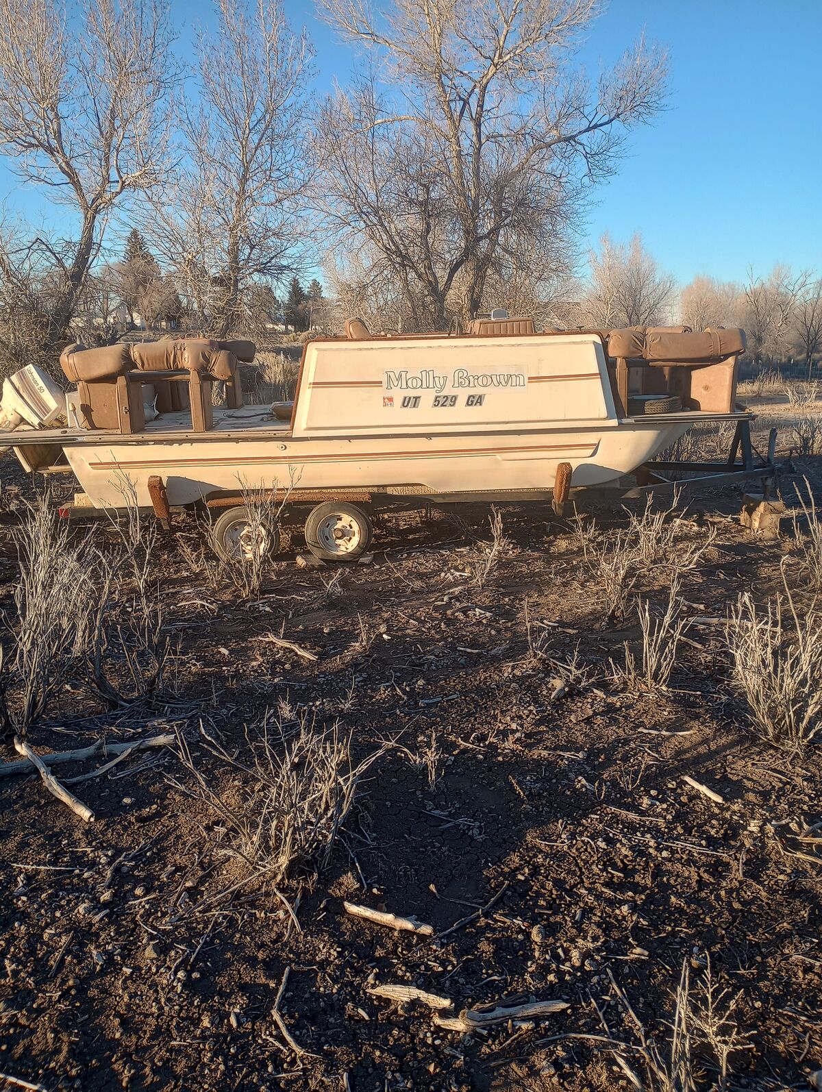 Vintage Yukon Delta Project Boat