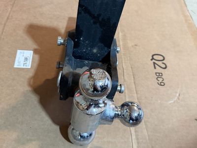 B&W tow and stow receiver hitch