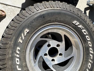 BFGOODRICH tires and rims