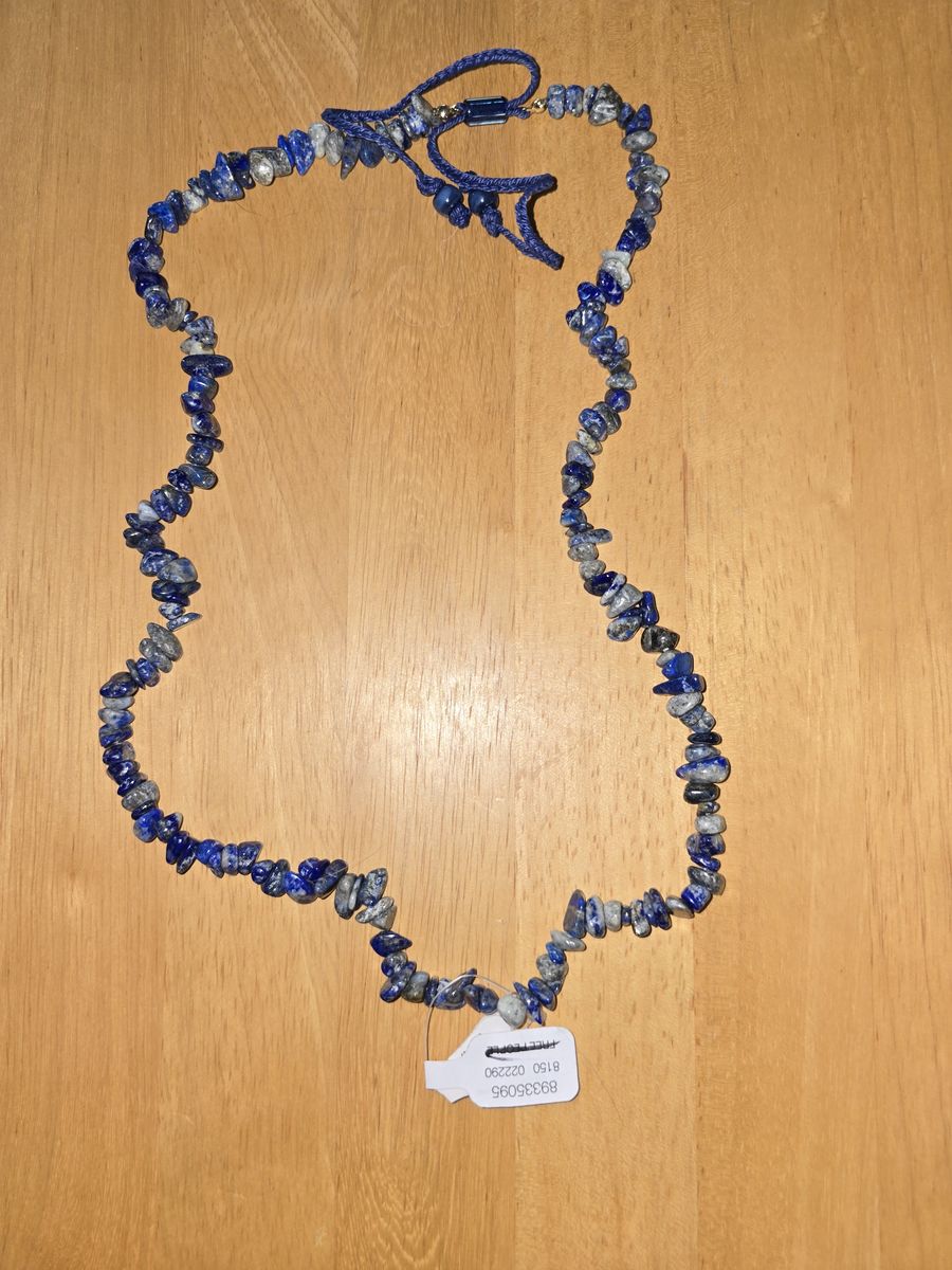 Free People Lapis Lazuli Chip Necklace